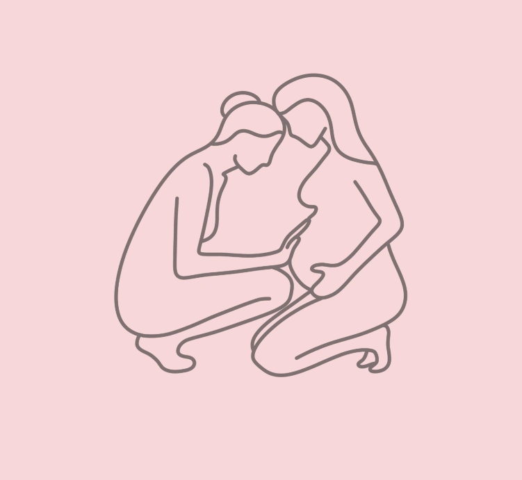 Représentation d'un accompagnement doula