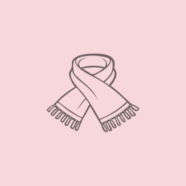 Illustration minimaliste d'un rebozo utilisé par la doula r'Eve lors de rituels